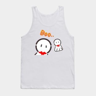 Little Ghost Boo Tank Top